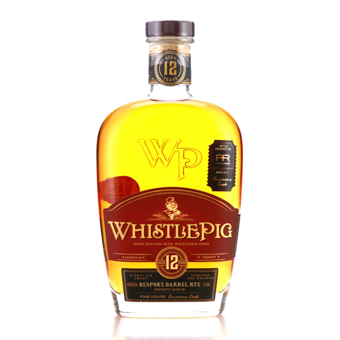 Whistlepig 12 Year Old Bespoke Barrel Rye / Fine & Rare Whisky Auctioneer