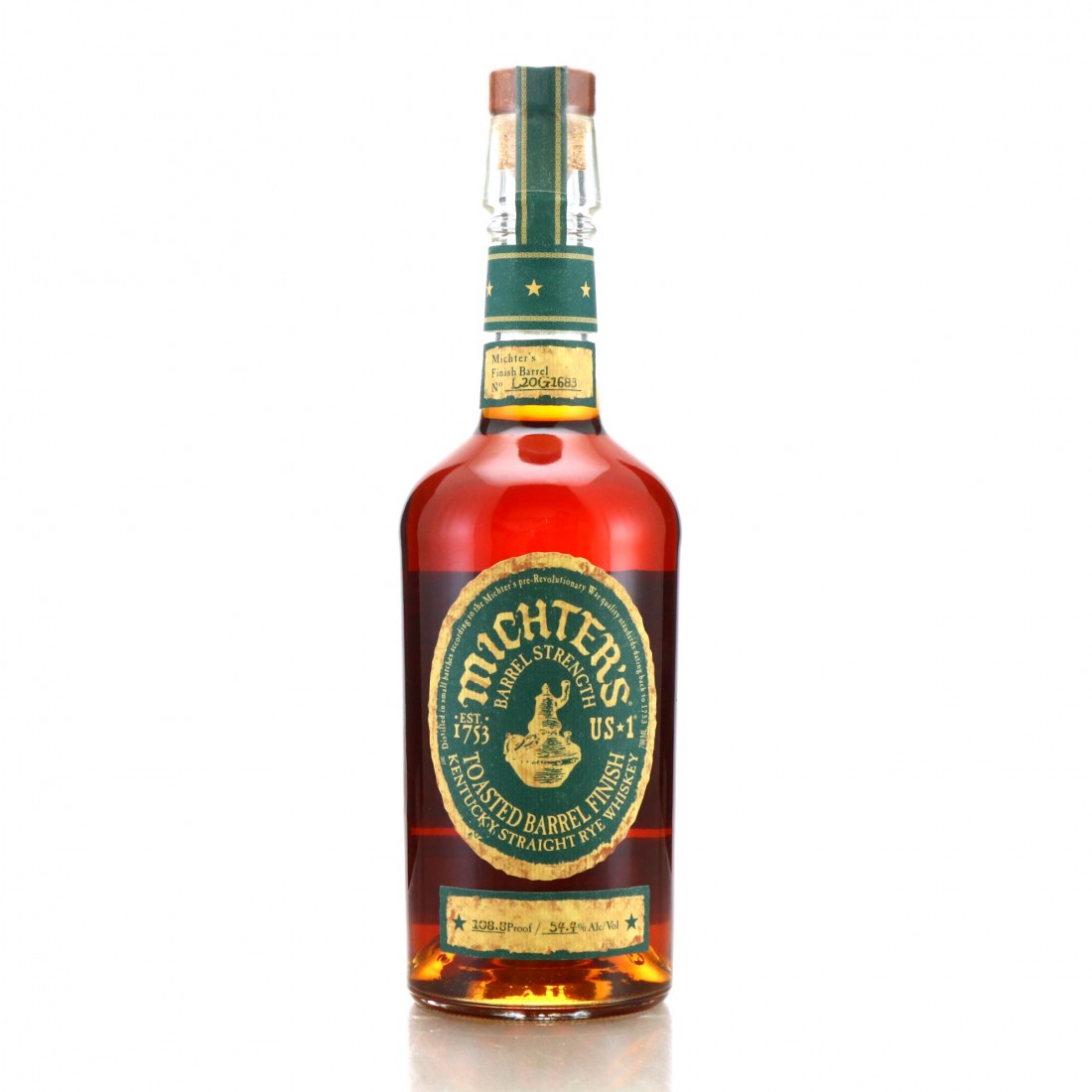 Michter's Toasted Barrel Finish Kentucky Straight Rye 2020 70cl ...