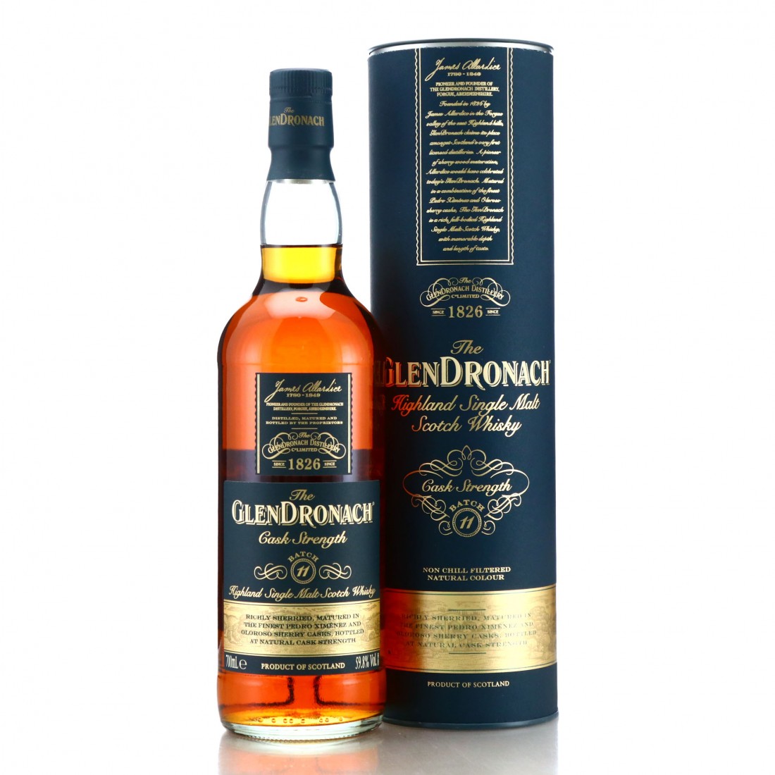Glendronach Cask Strength Batch 11 Whisky Auctioneer