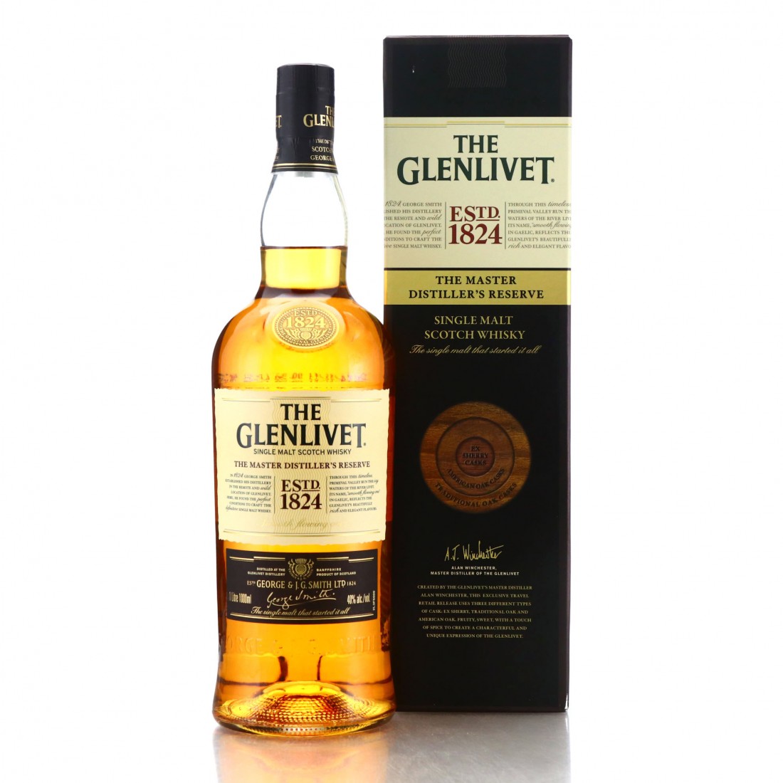 Glenlivet Master Distiller's Reserve 1 Litre Whisky Auctioneer