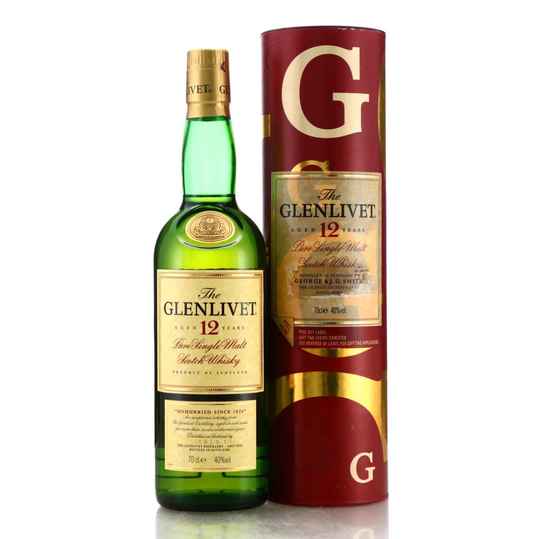 Glenlivet 12 Year Old 1990s Whisky Auctioneer