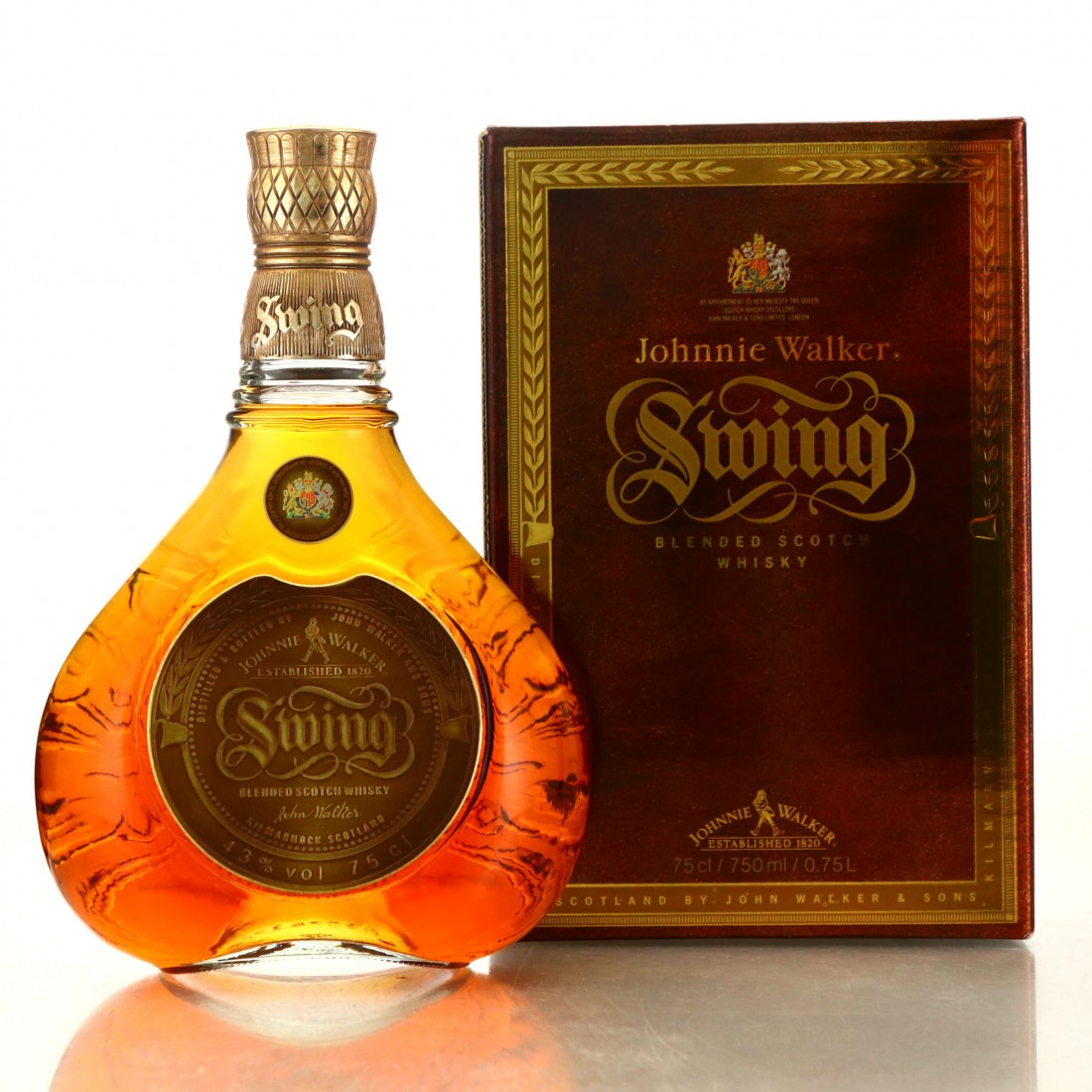 Johnnie Walker Swing 75cl Whisky Auctioneer