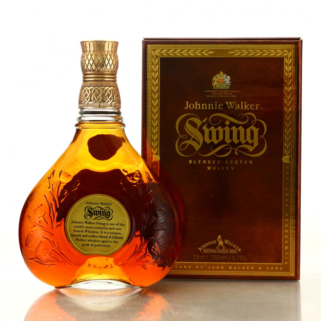 Johnnie Walker Swing 75cl Whisky Auctioneer