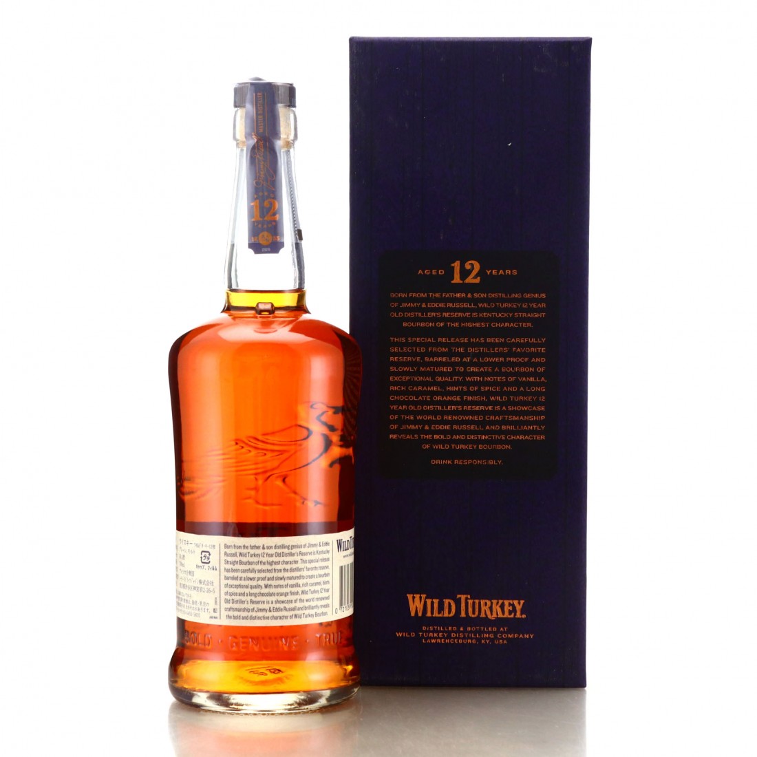 Wild Turkey 12 Year Old Distiller's Reserve 70cl | Whisky Auctioneer