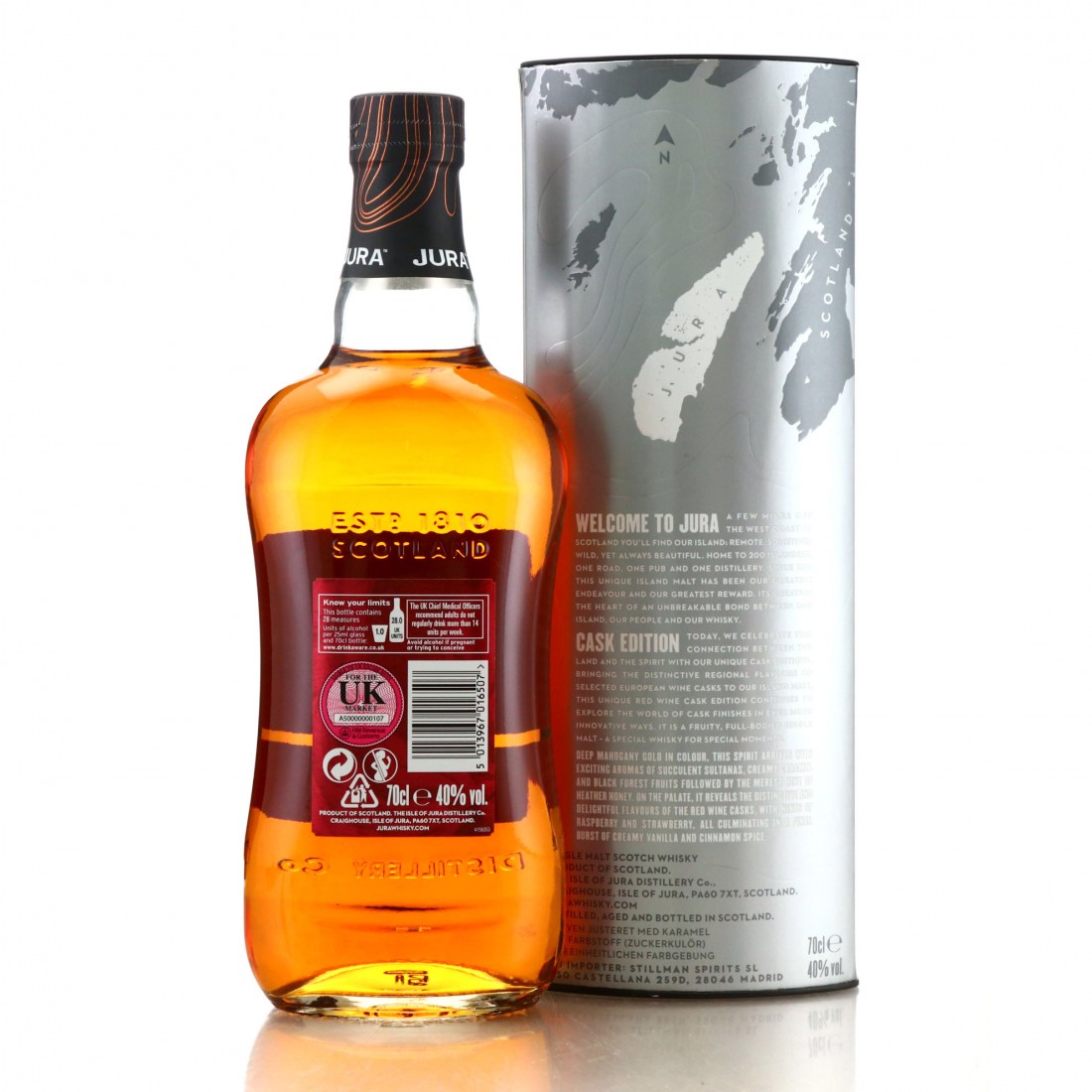 Jura Red Wine Cask Finish Whisky Auctioneer