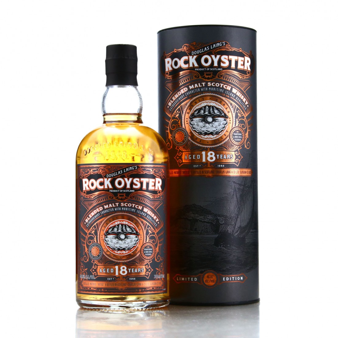 Rock Oyster 18 Year Old Whisky Auctioneer