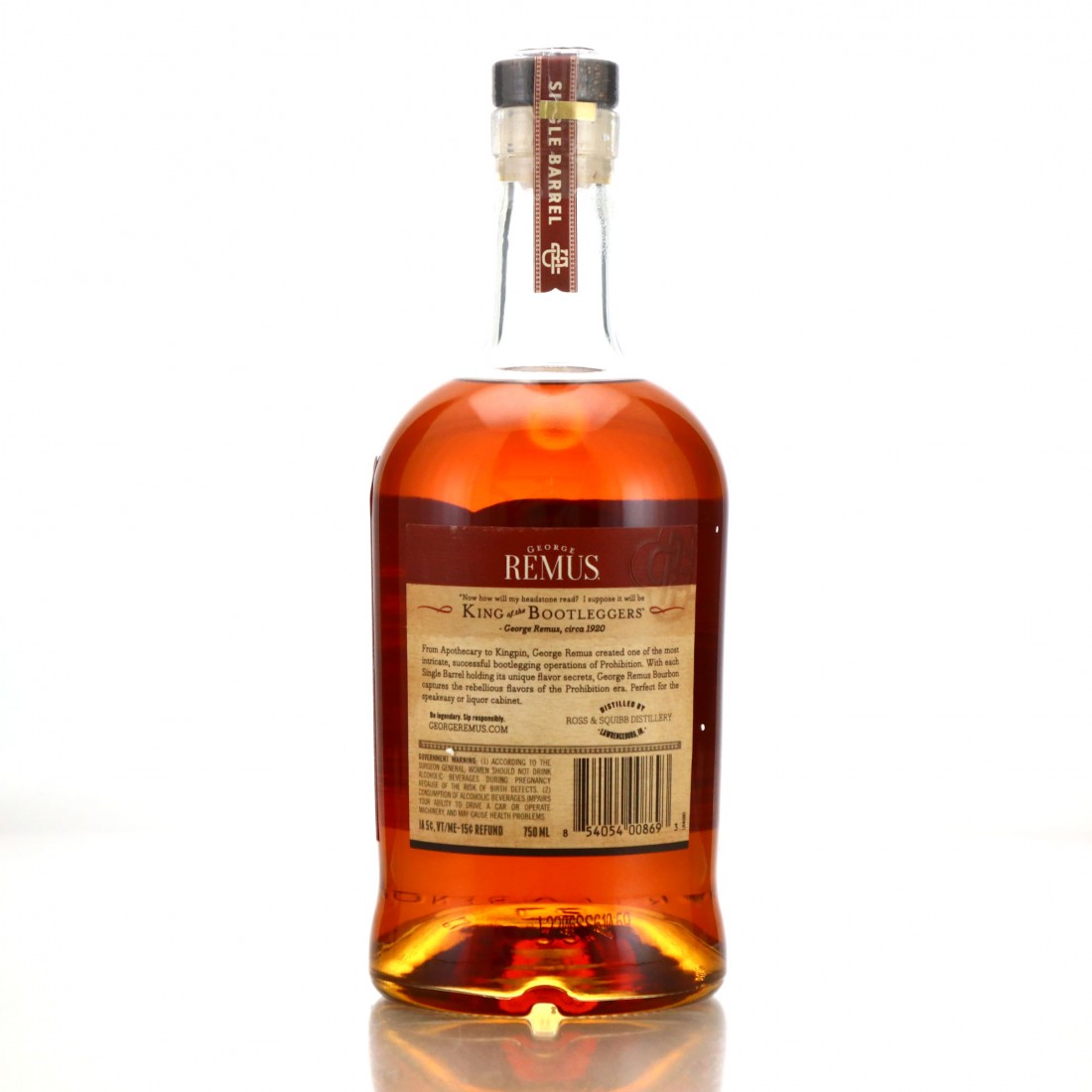 Remus Single Barrel Bourbon 1103 / Binny's Beverage Depot