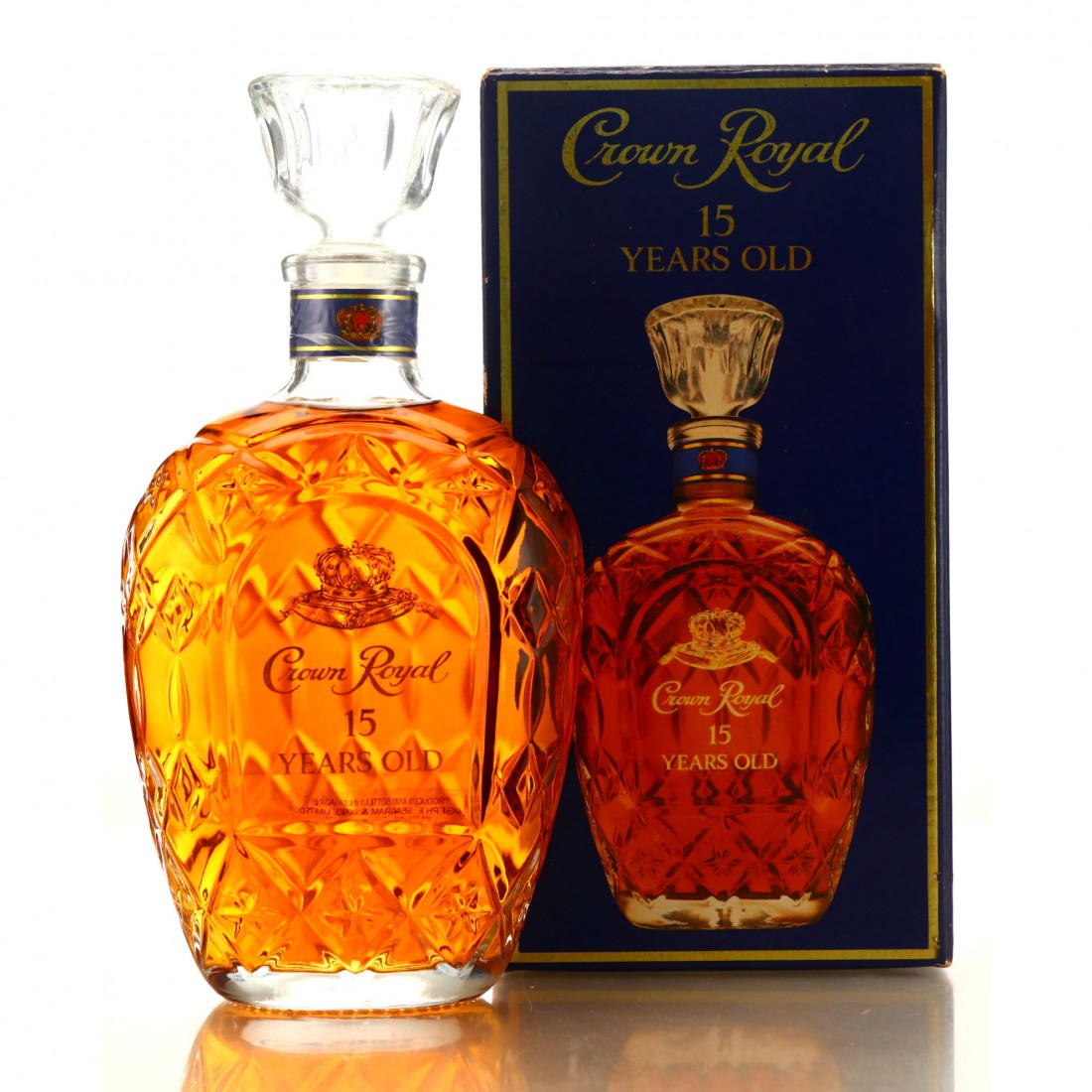 Seagram's Crown Royal 15 Year Old Limited Edition 1990s Whisky Auctioneer