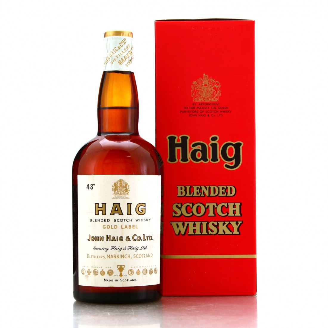 Haig Gold Label Scotch Whisky 1960s Whisky Auctioneer