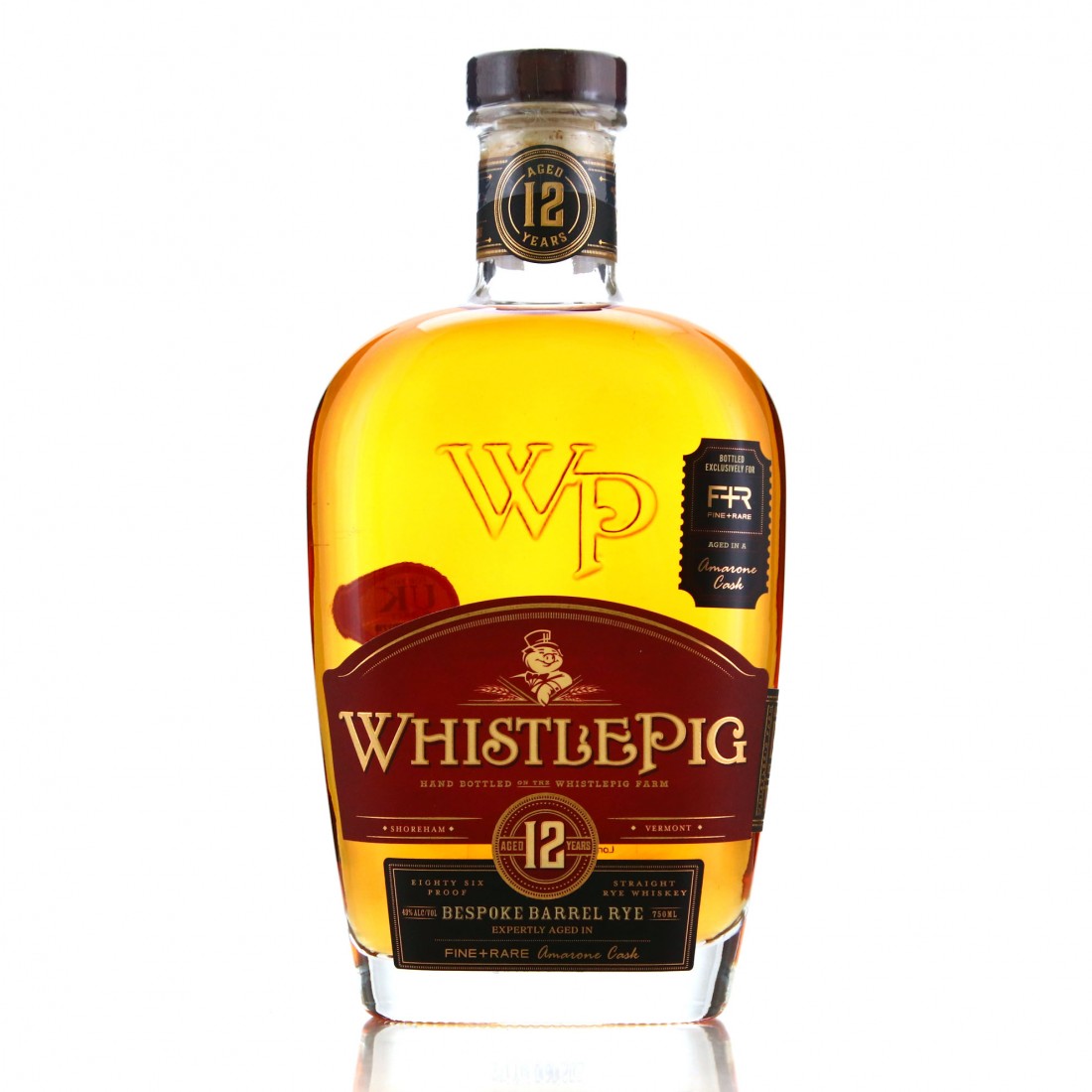 Whistlepig 12 Year Old Bespoke Barrel Rye / Fine & Rare Whisky Auctioneer