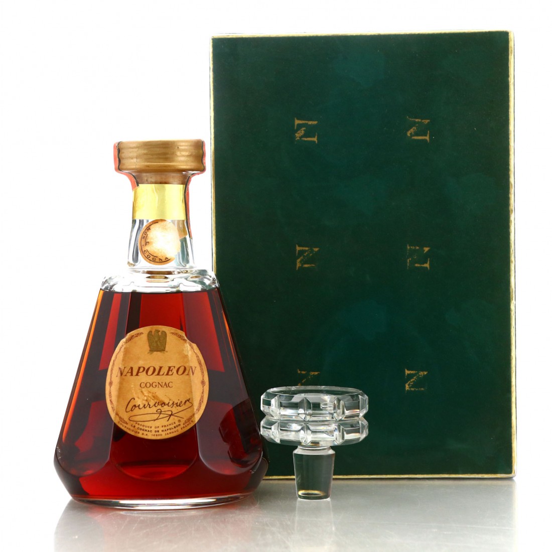 Courvoisier Napoleon Cognac Baccarat Decanter 1960s Whisky Auctioneer