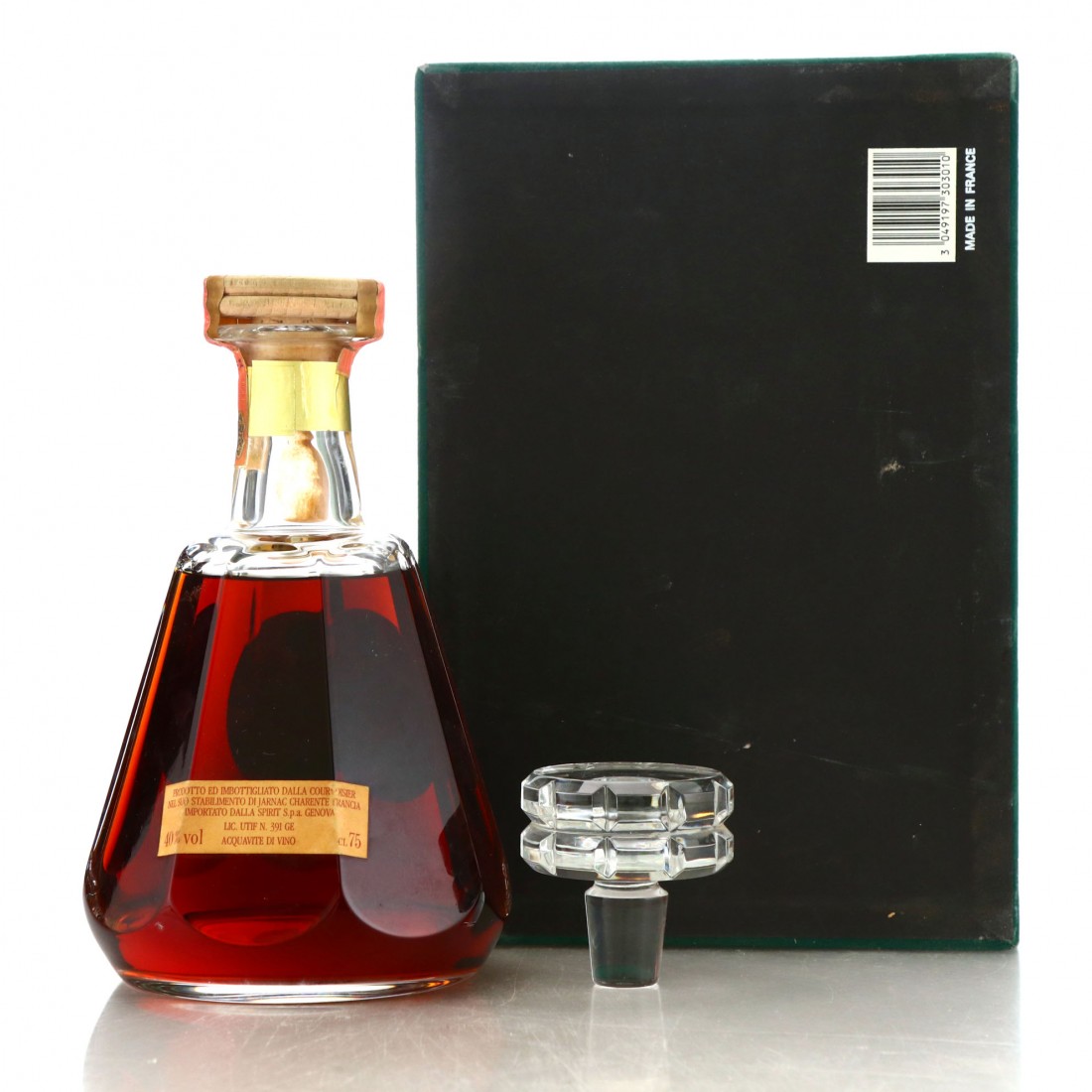 Courvoisier Napoleon Cognac Baccarat Decanter 1960s Whisky Auctioneer