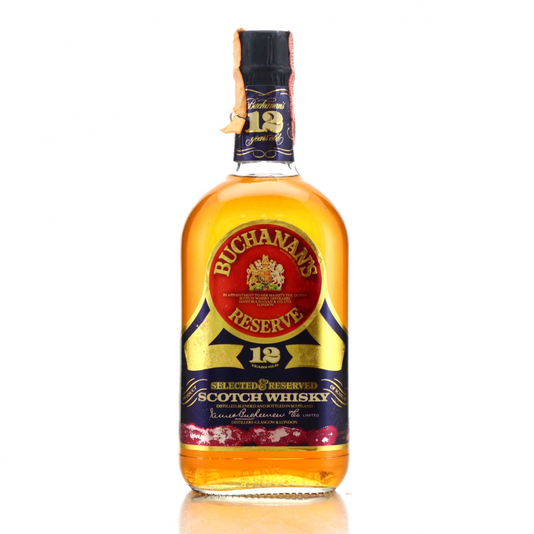 Buchanan's 12 Year Old Reserve Whisky Auctioneer