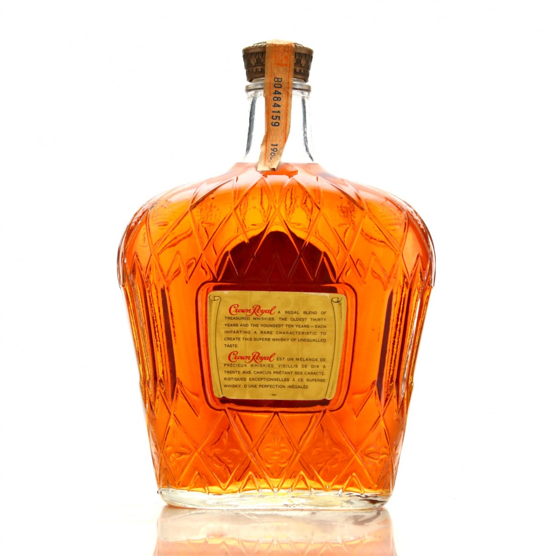 Seagram's Crown Royal 1968 Canadian Whisky 1.14 Litre Whisky Auctioneer