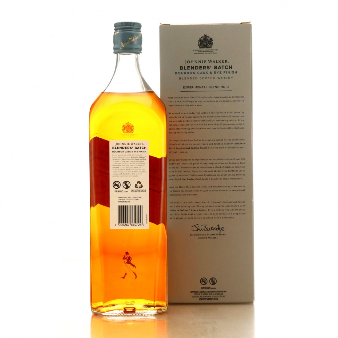 Johnnie Walker Blenders' Batch 2 1 Litre / Bourbon Cask & Rye Finish