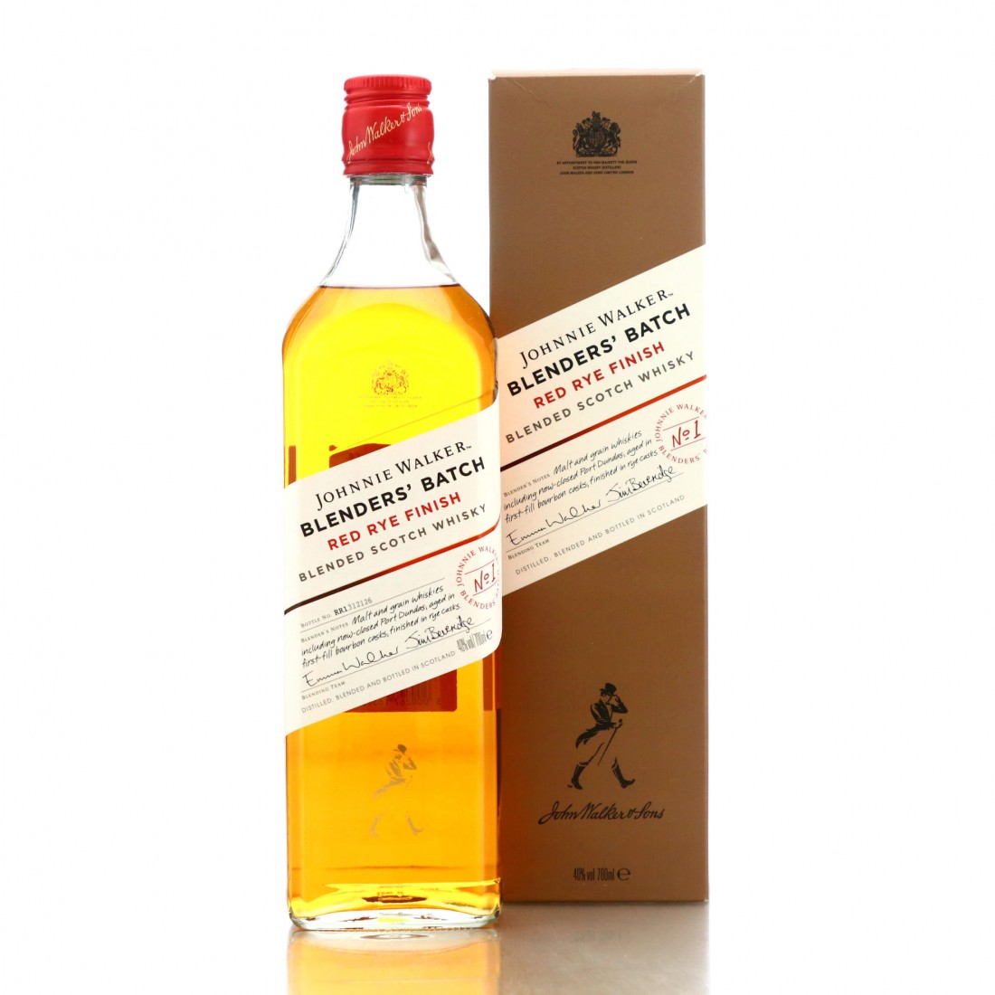Johnnie Walker Red Rye Finish Batch 1 Whisky Auctioneer