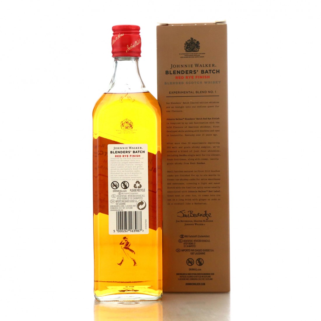 Johnnie Walker Red Rye Finish Batch 1 Whisky Auctioneer