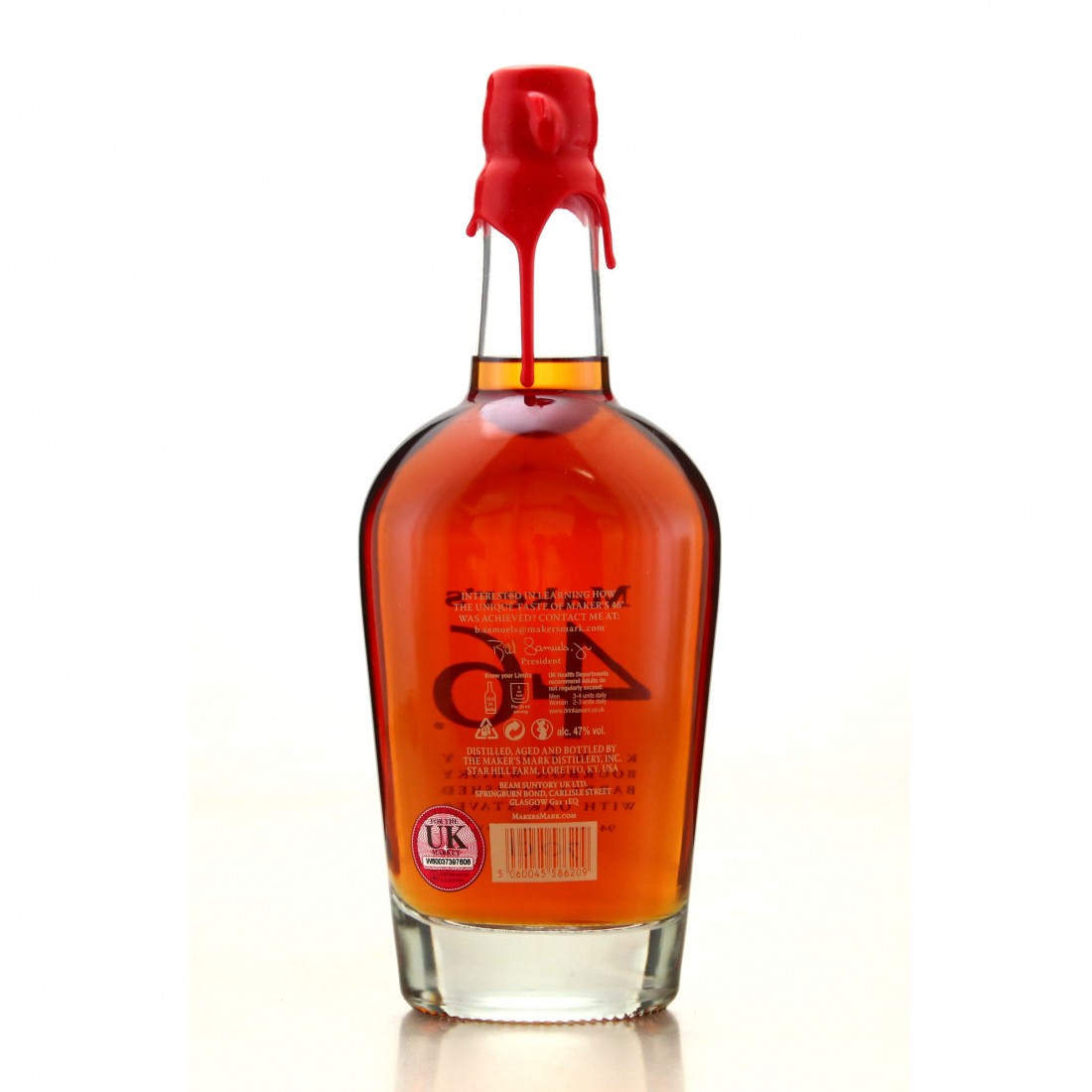 Maker's Mark 46 Kentucky Straight Bourbon 70cl pre2022 Whisky Auctioneer