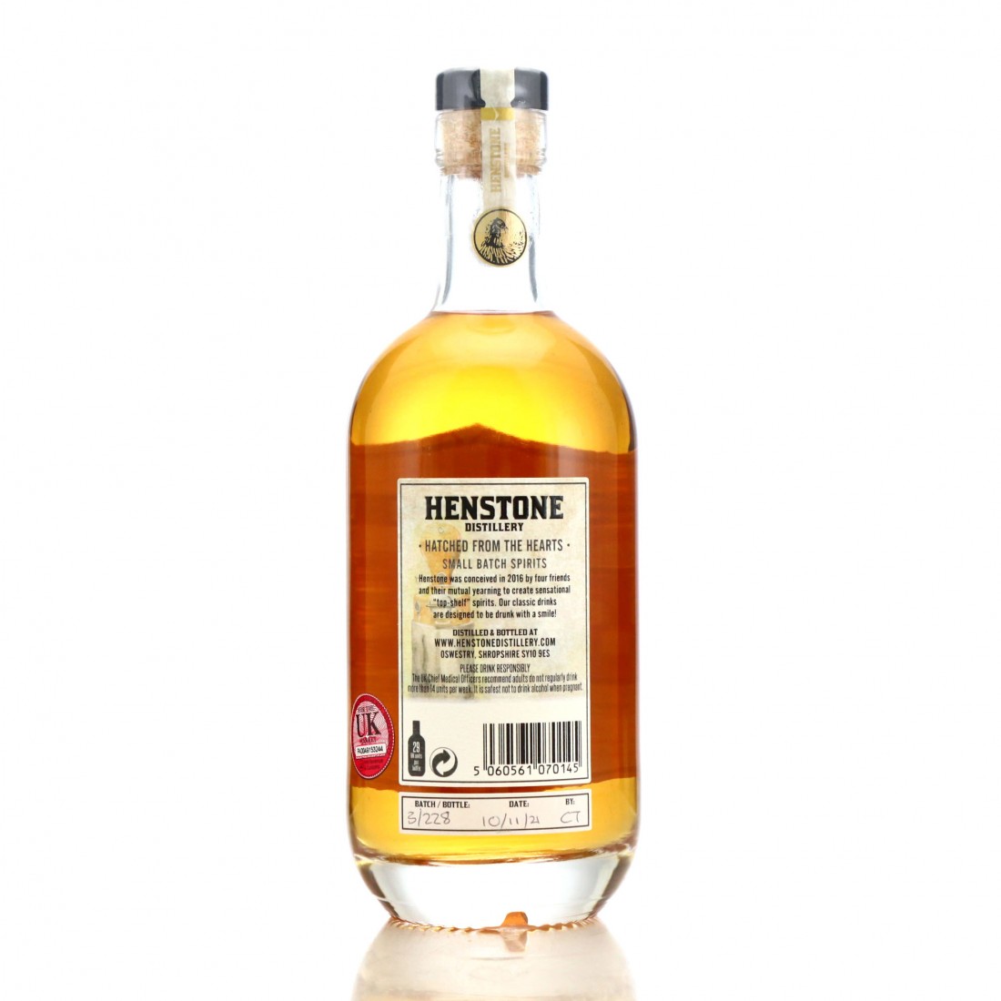 Henstone Old Dog Corn Liquor Whisky Auctioneer