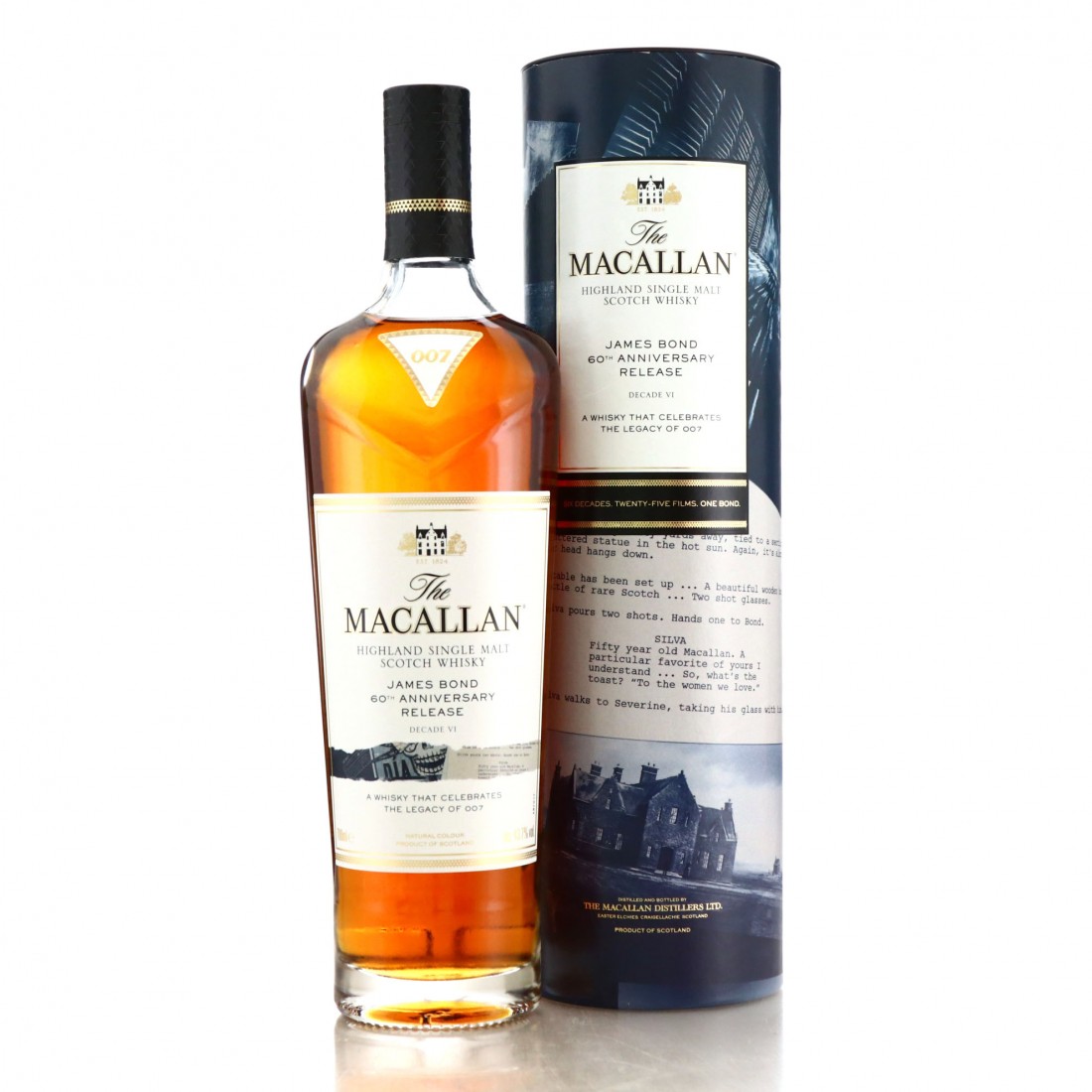 Macallan James Bond 60th Anniversary Release / Decade 6 Whisky Auctioneer