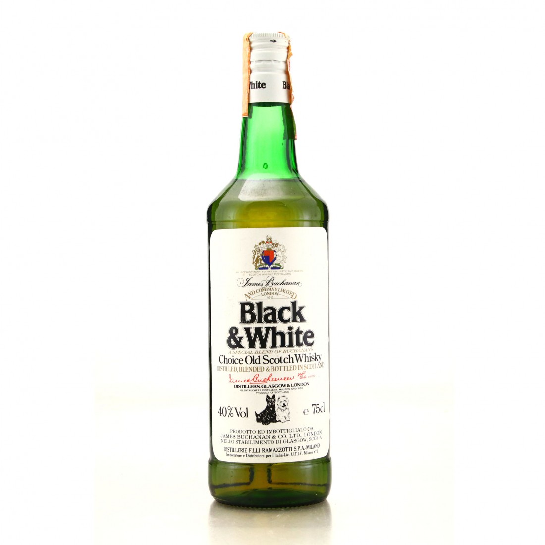 Black and White Scotch Whisky 1980s Whisky Auctioneer