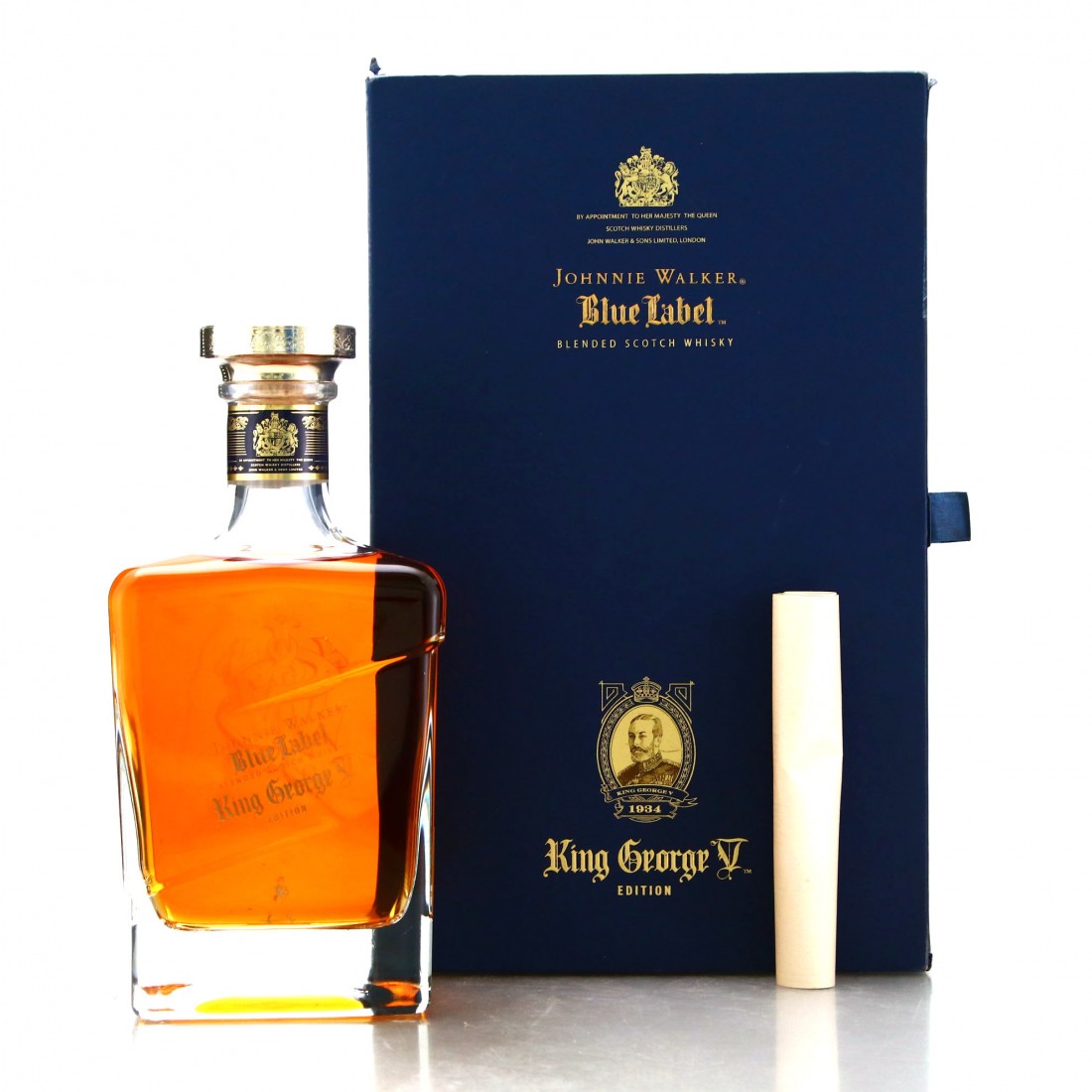Johnnie Walker Blue Label King V 75cl / Hong Kong Import