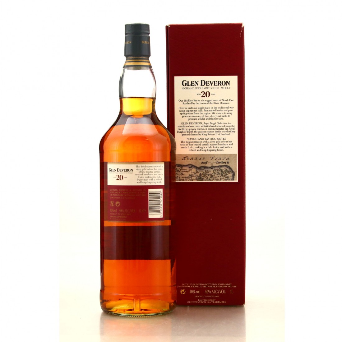 Glen Deveron 20 Year Old Royal Burgh Collection 1 Litre Whisky Auctioneer