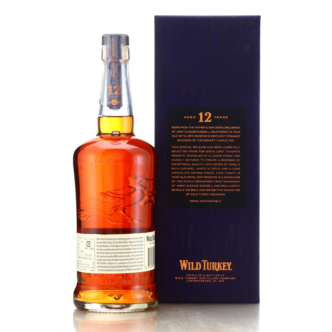 Wild Turkey 12 Year Old Distiller's Reserve 70cl | Whisky Auctioneer