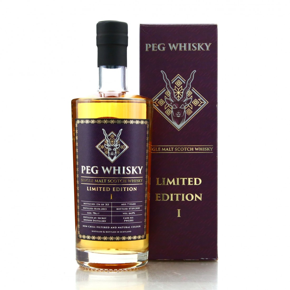 Speyside Single Malt 2013 Peg Whisky 7 Year Old Whisky Auctioneer