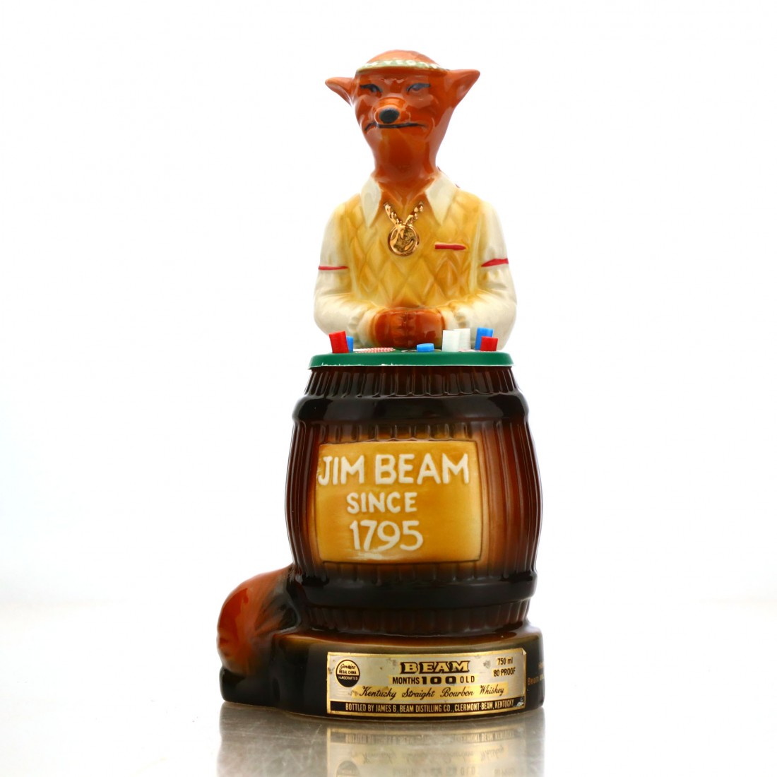 Beam 100 Month Old Las Vegas Decanter 1981 Whisky Auctioneer