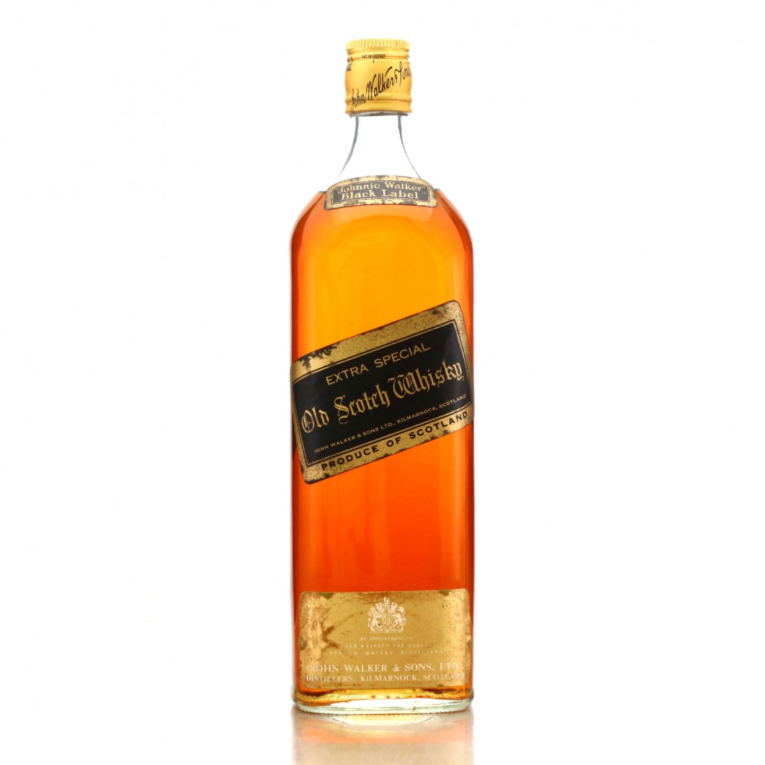 Johnnie Walker Black Label 1 Litre 1960s Whisky Auctioneer