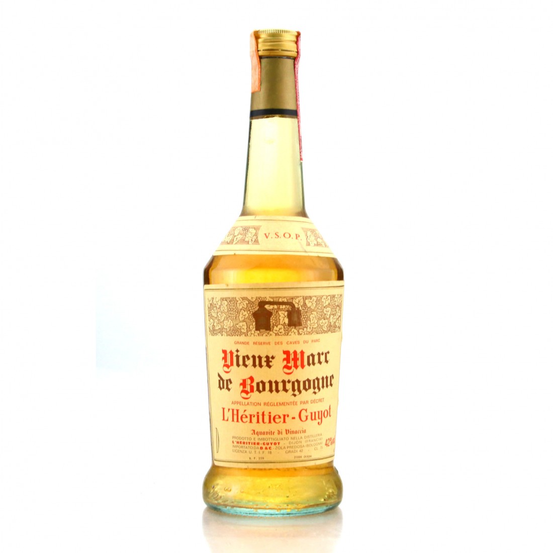 Vieux Marc de Bourgogne VSOP Brandy Whisky Auctioneer