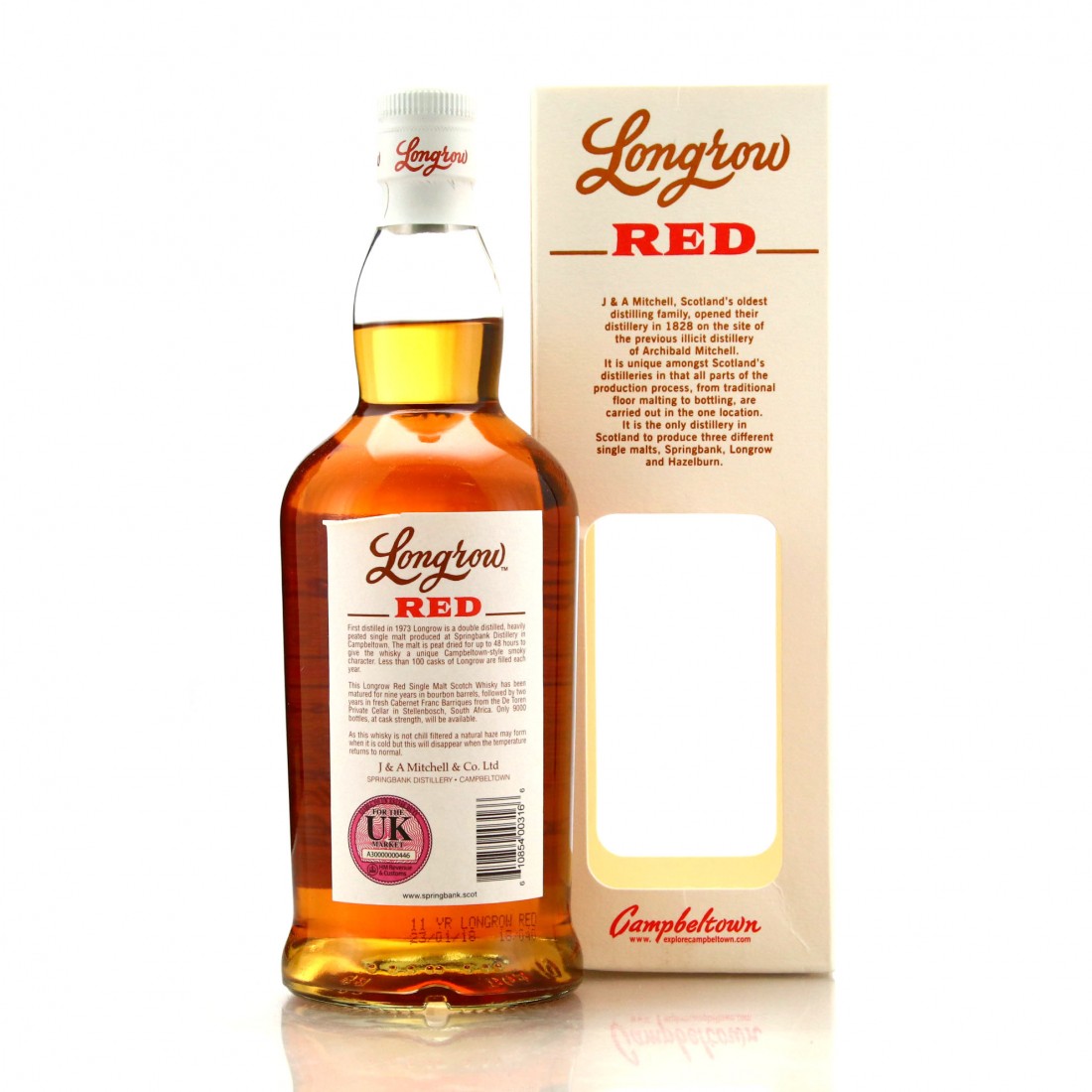 Longrow Red 11 Year Old Cabernet Franc | Whisky Auctioneer