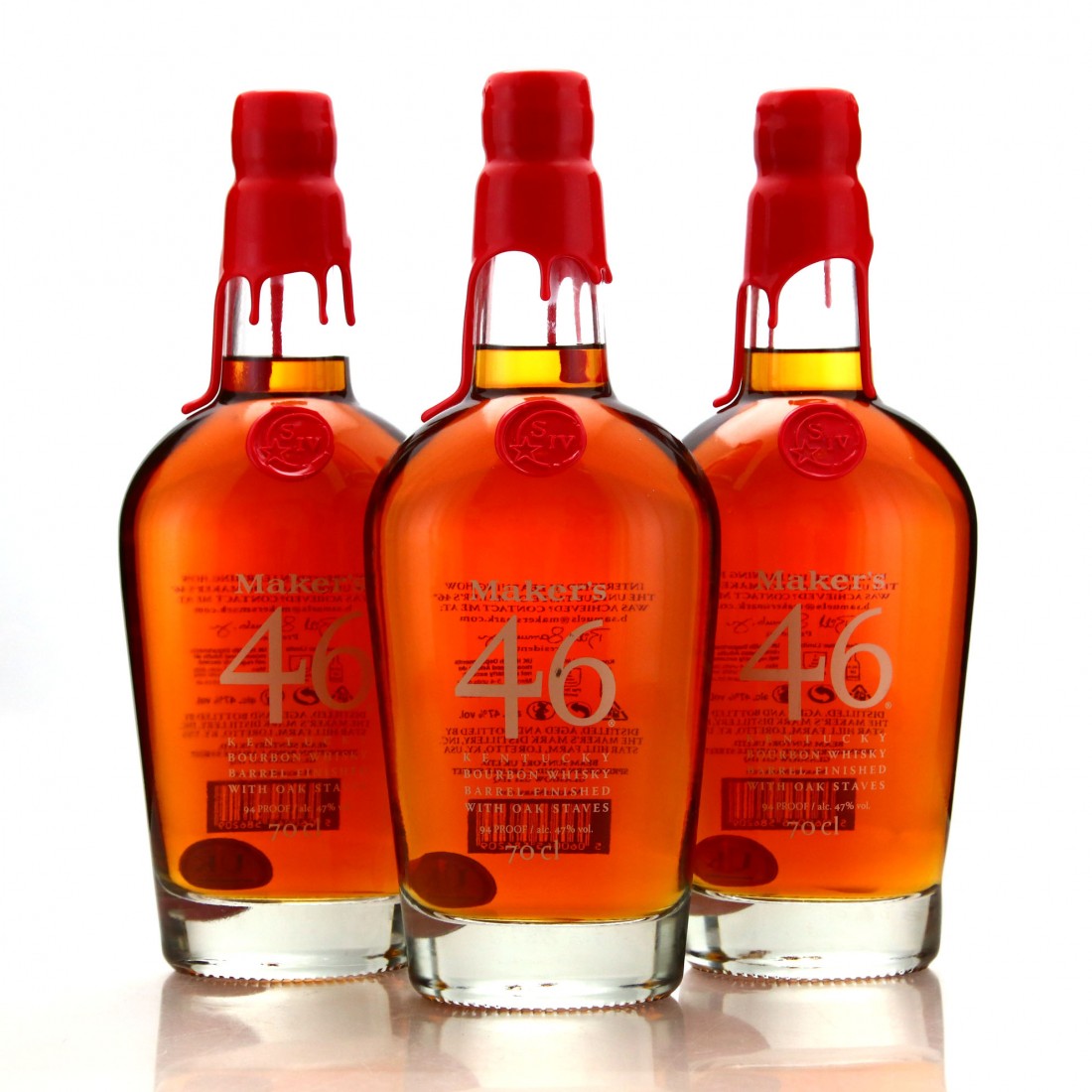 Maker's Mark 46 Kentucky Straight Bourbon 3 x 70cl | Whisky Auctioneer