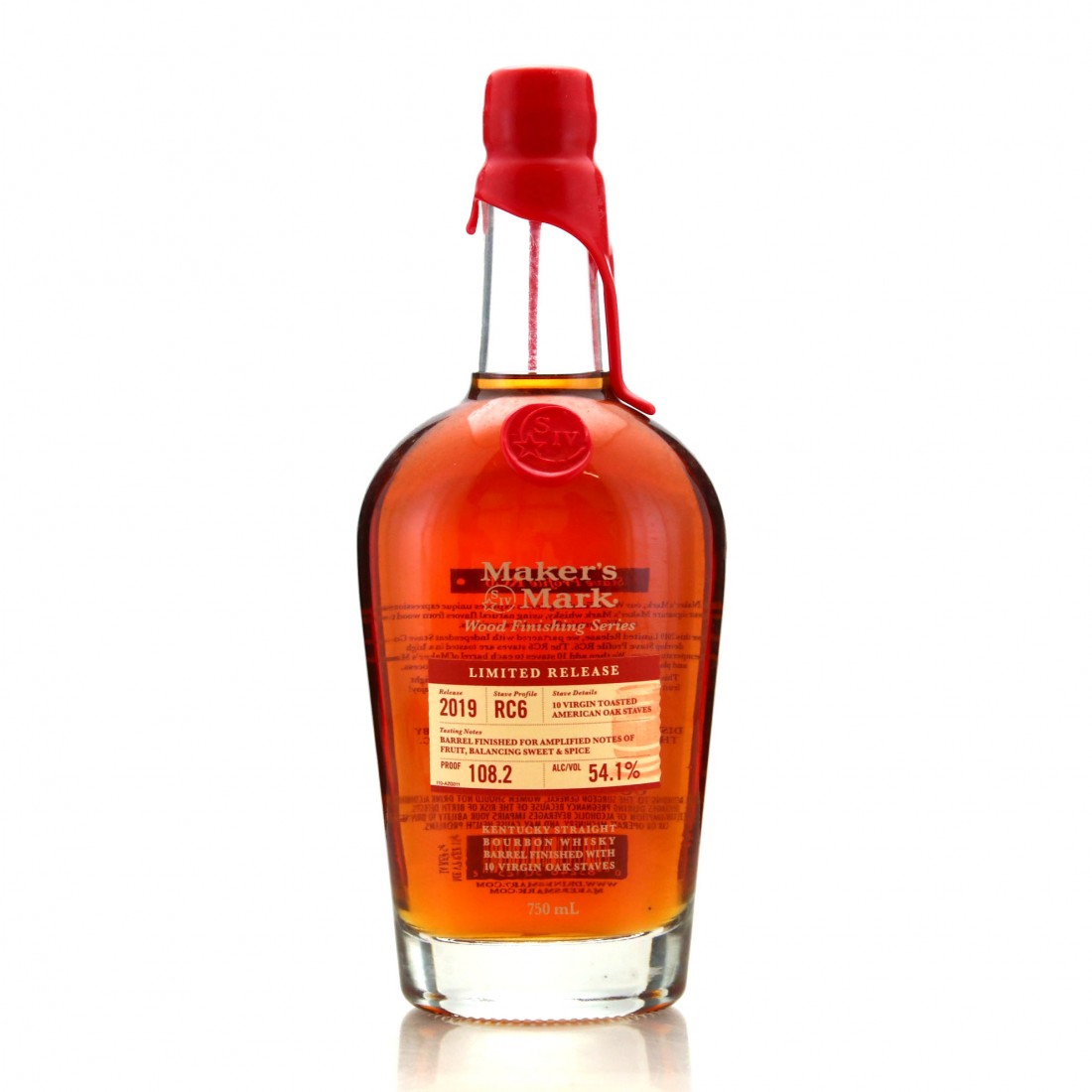 Maker's Mark Wood Finishing Series 2019 / RC6 Whisky Auctioneer