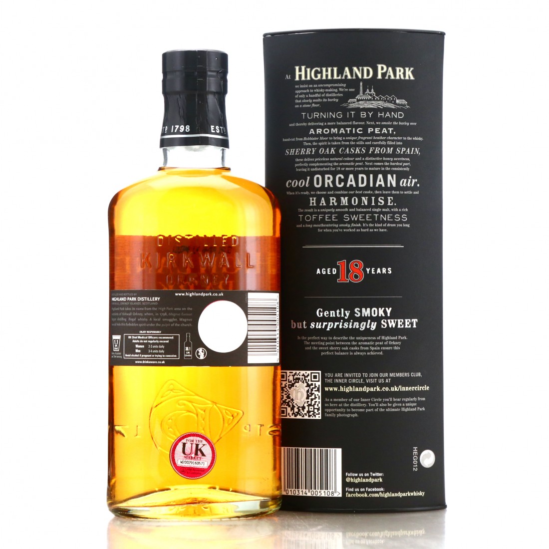Highland Park 18 Year Old pre-2017 | Whisky Auctioneer