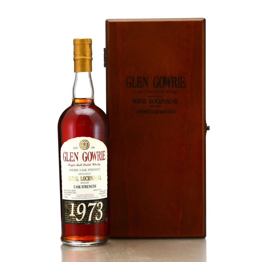 Royal Lochnagar 1973 Glen Gowrie 75cl Whisky Auctioneer