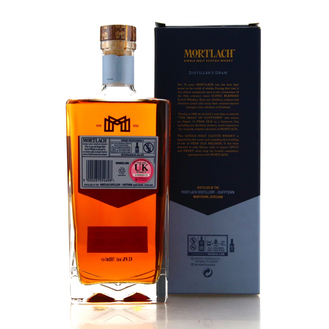 Mortlach 16 Year Old Distiller's Dram Whisky Auctioneer