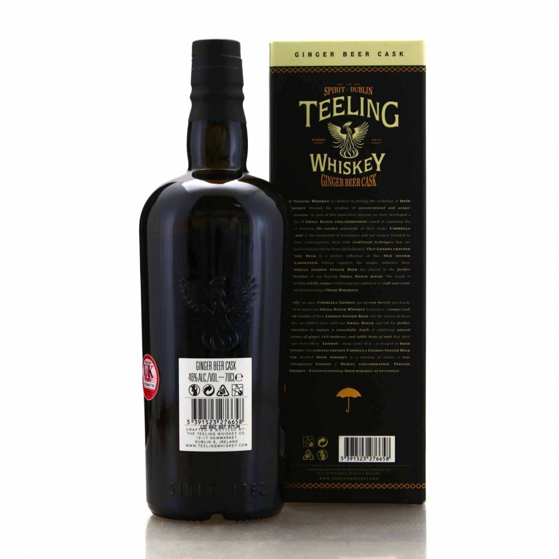 Teeling Whiskey Small Batch Ginger Beer Cask Finish / Umbrella Brewing