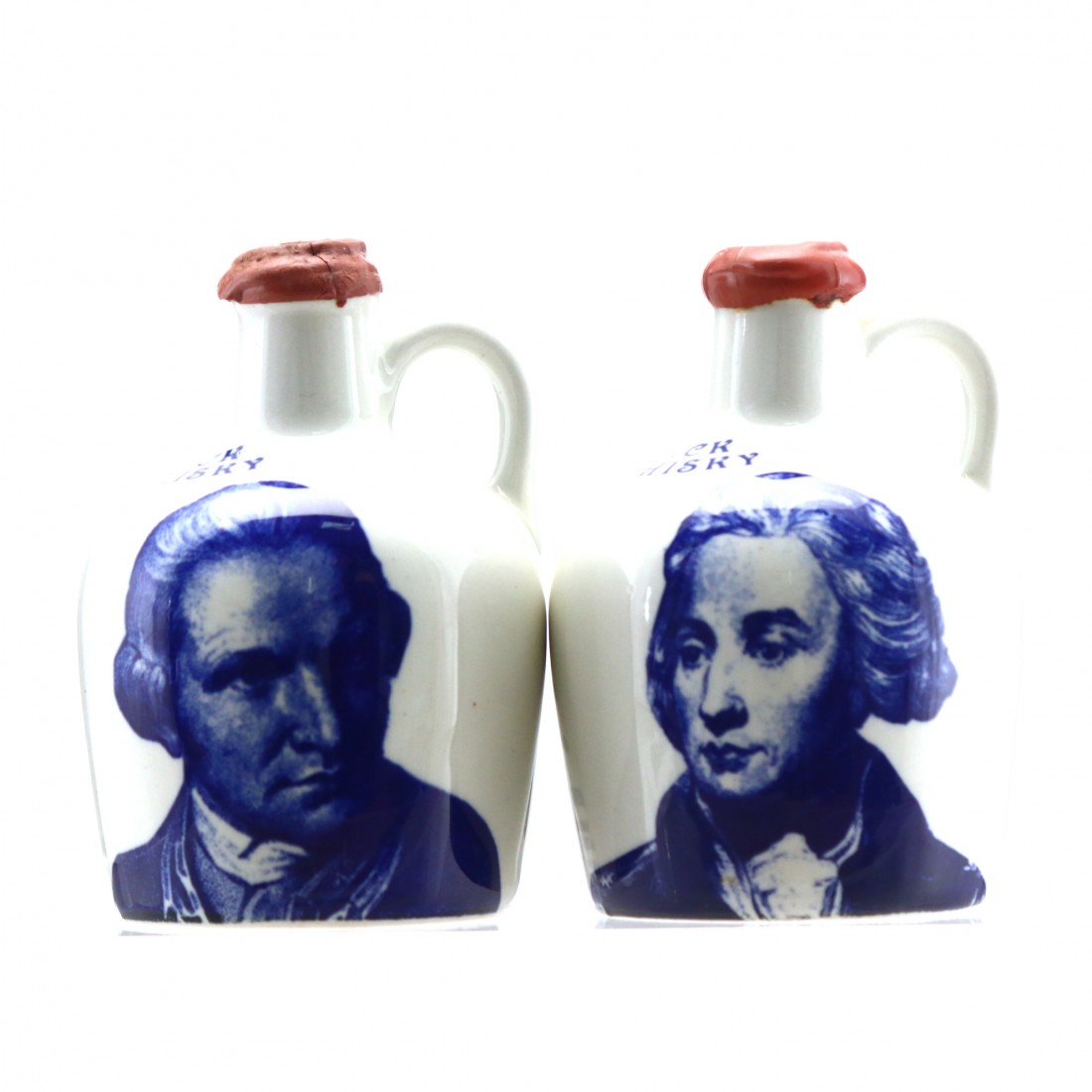 Pickwick Whisky ceramic Miniature x 2 Whisky Auctioneer