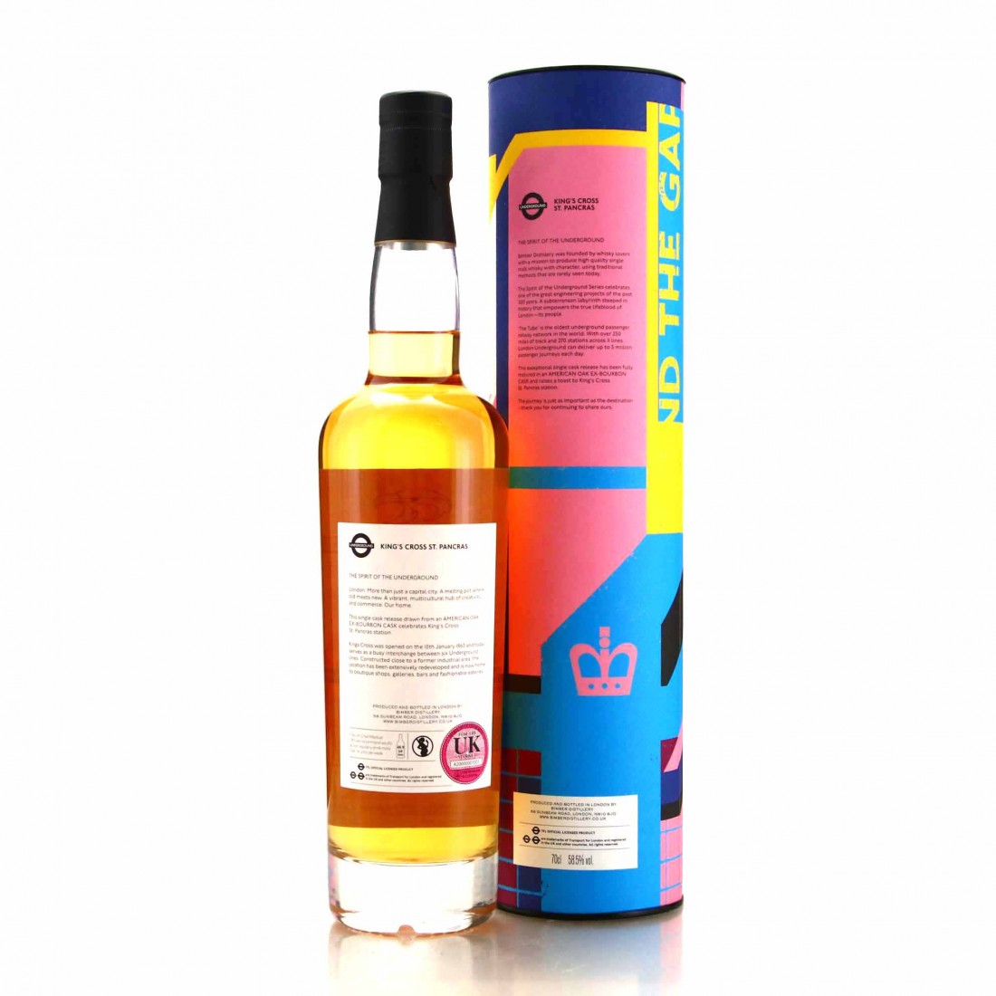 Bimber Single Bourbon Cask 129 / King's Cross St. Pancras Whisky