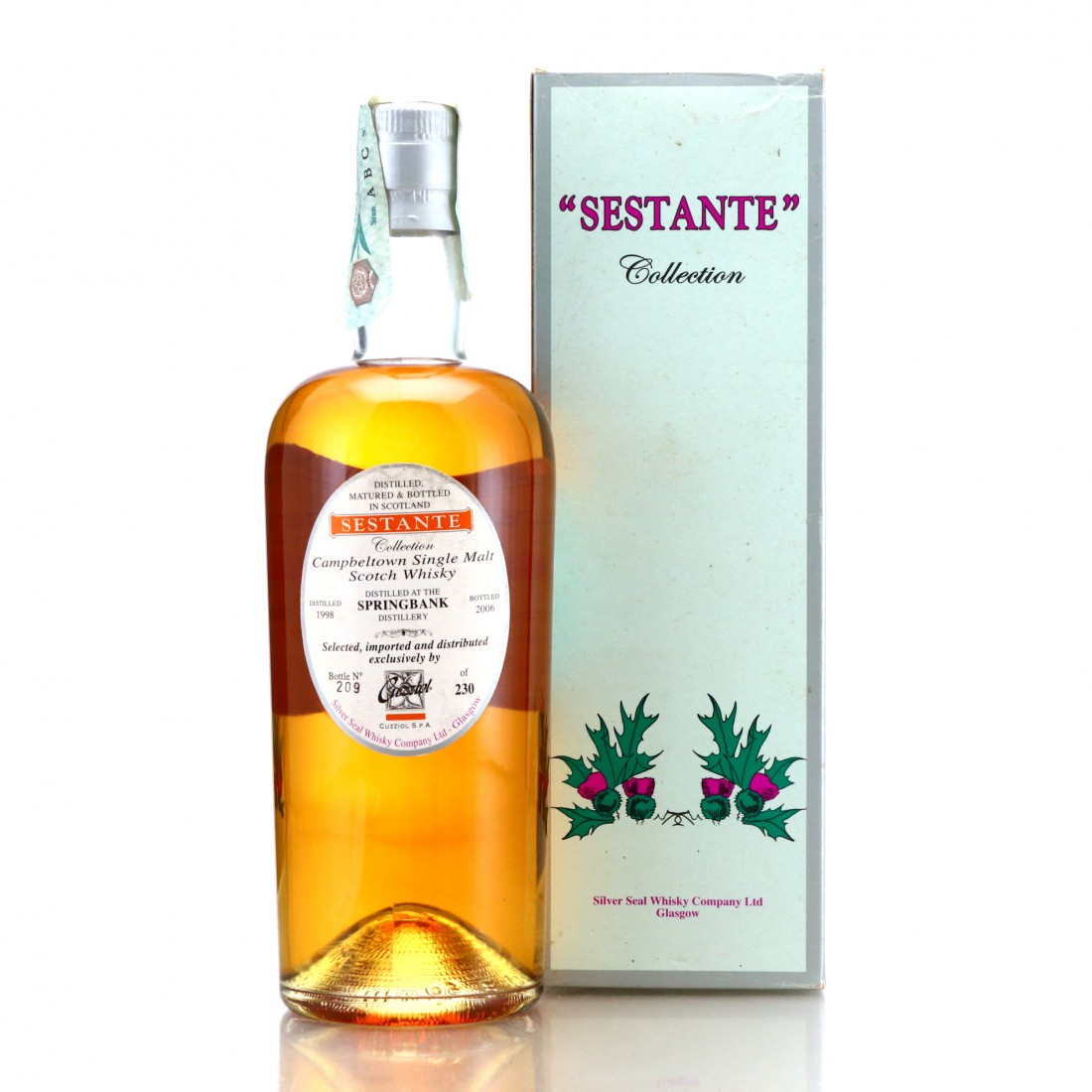 Springbank 1998 Silver Seal 8 Year Old 'Sestante' Collection Whisky