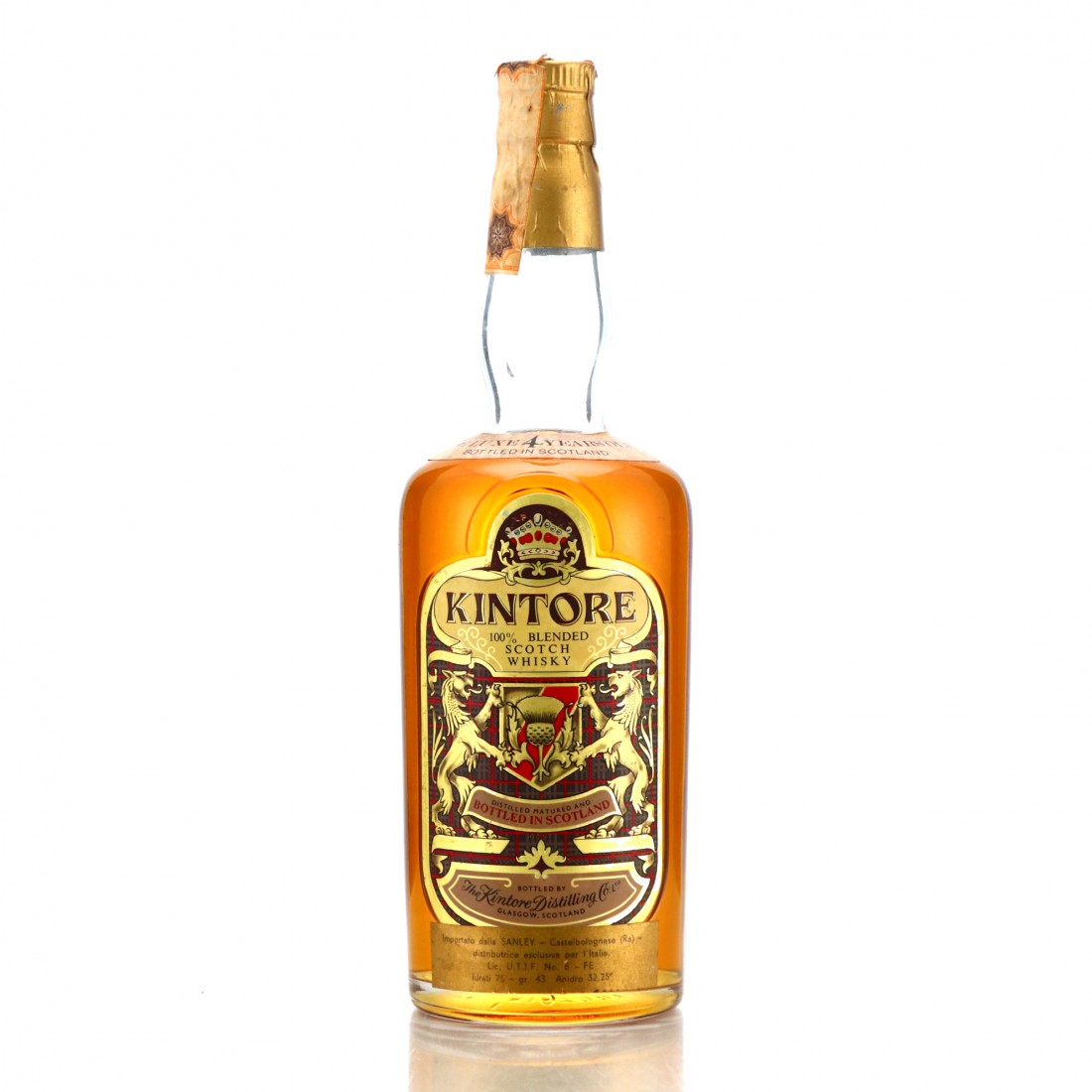 Kintore Scotch Whisky 1960s Whisky Auctioneer