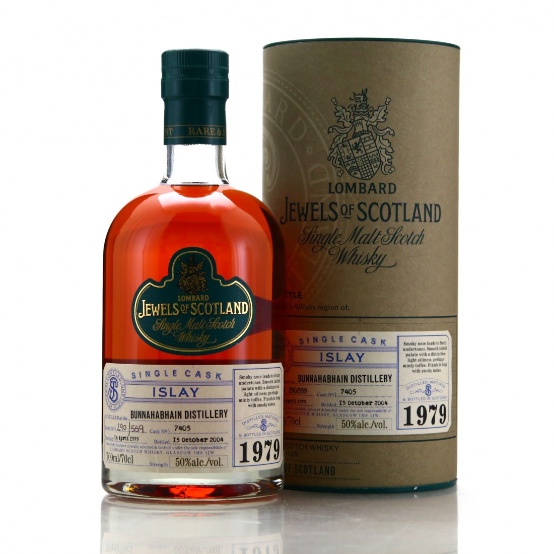 Bunnahabhain 1979 Lombard Jewels of Scotland Whisky Auctioneer
