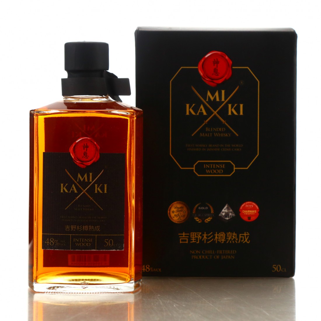 Kamiki Intense Wood Blended Malt 50cl | Whisky Auctioneer