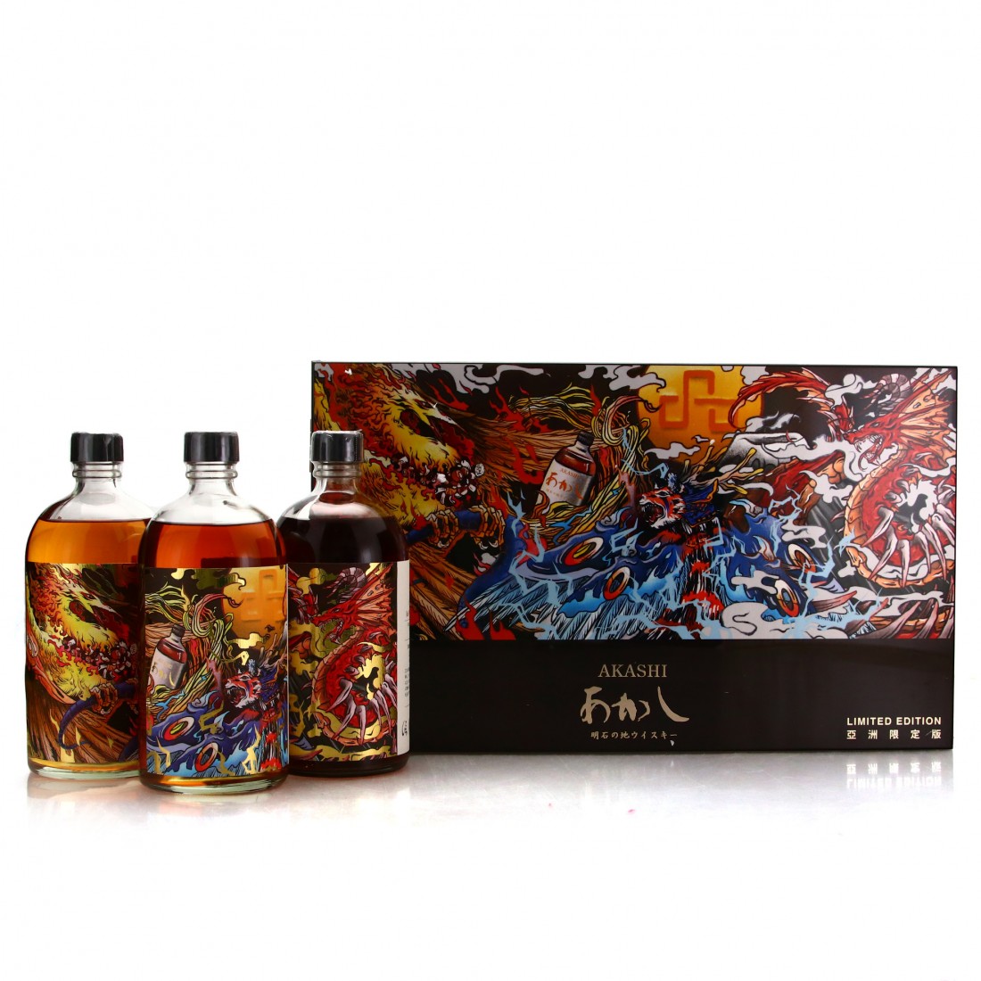 Akashi Single Cask Collection 3 x 70cl | Whisky Auctioneer