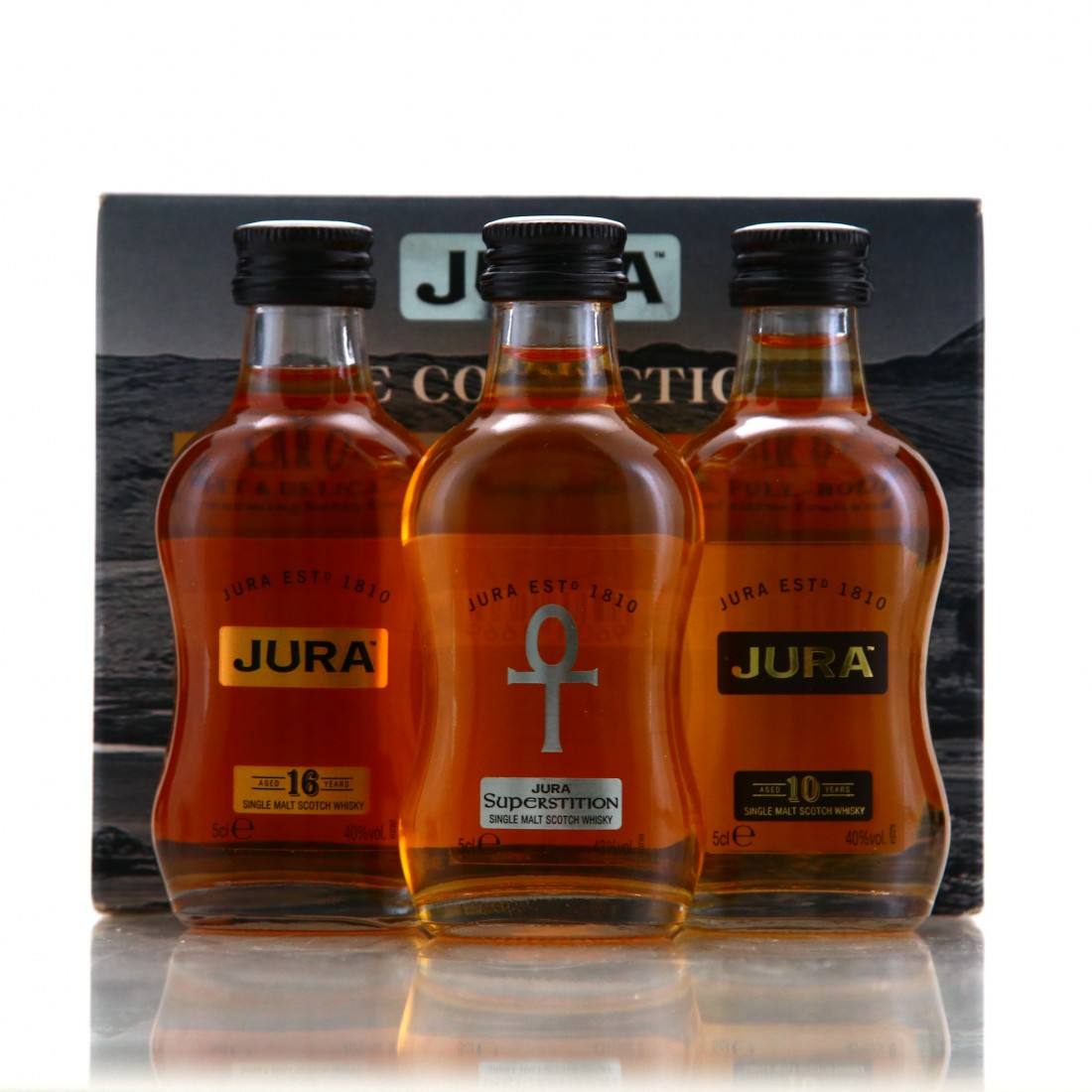 Jura The Collection Miniatures x 3 Whisky Auctioneer