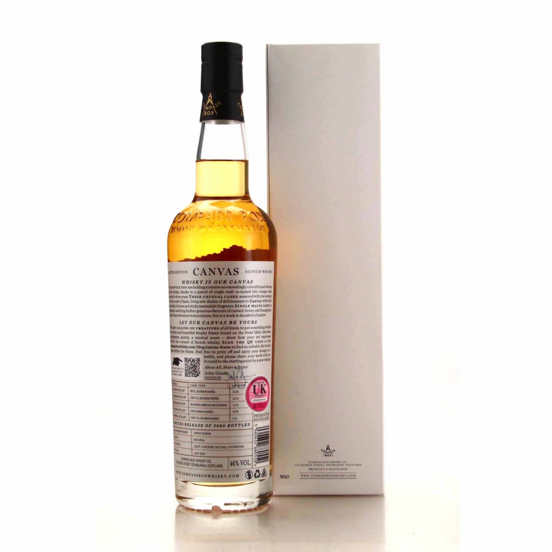 Compass Box Canvas Whisky Auctioneer