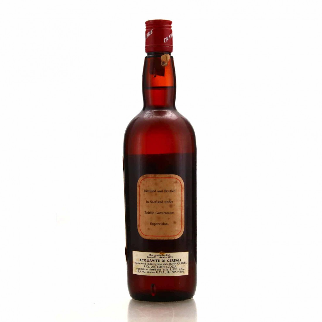 Crabbie 8 Year Old Scotch Whisky 1960s | Whisky Auctioneer