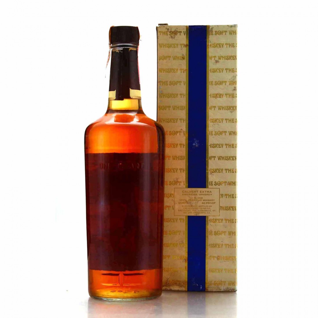 Calvert Extra Blended Whiskey Quart 1980s Whisky Auctioneer